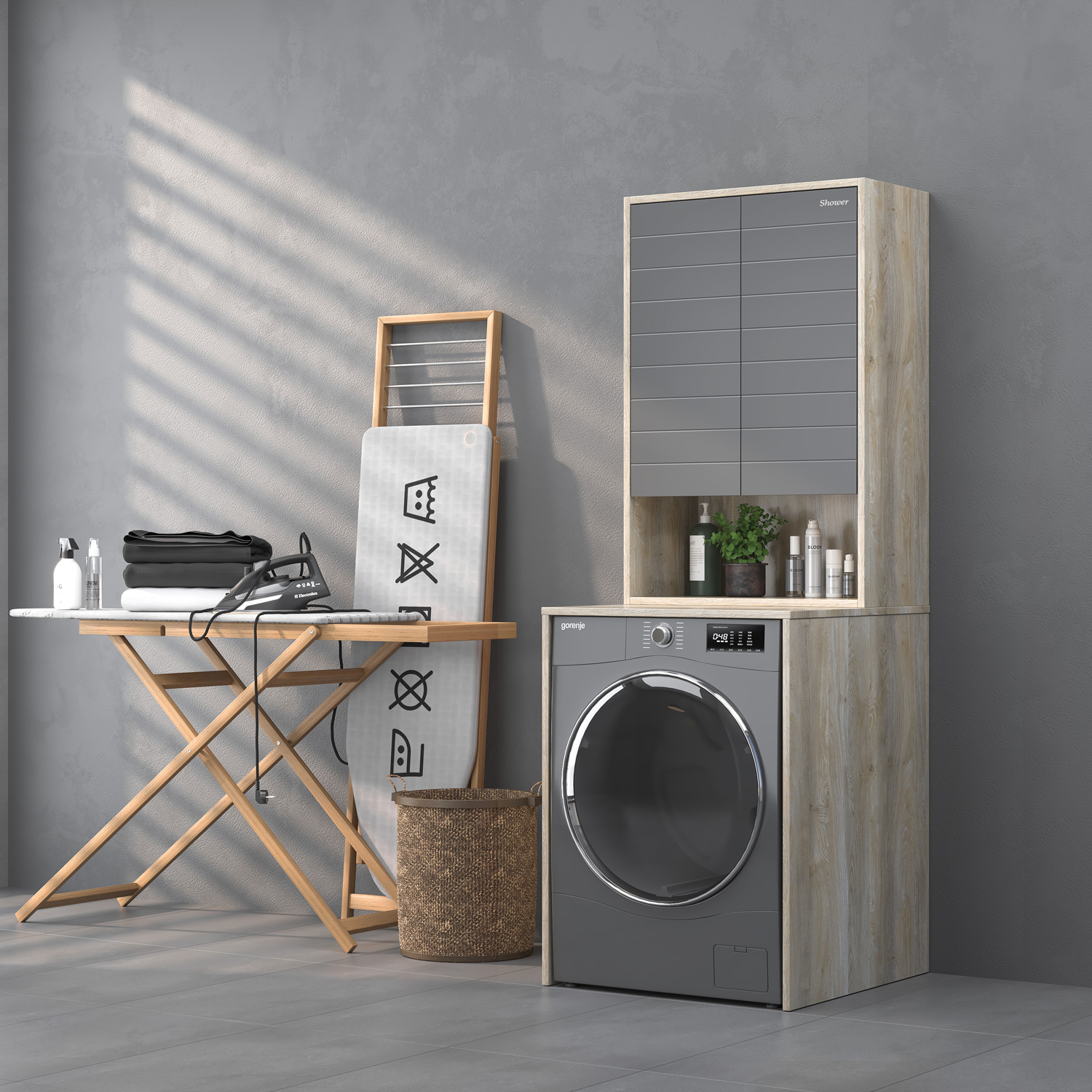 Vesta Çamaşır Makinesi Dolabı