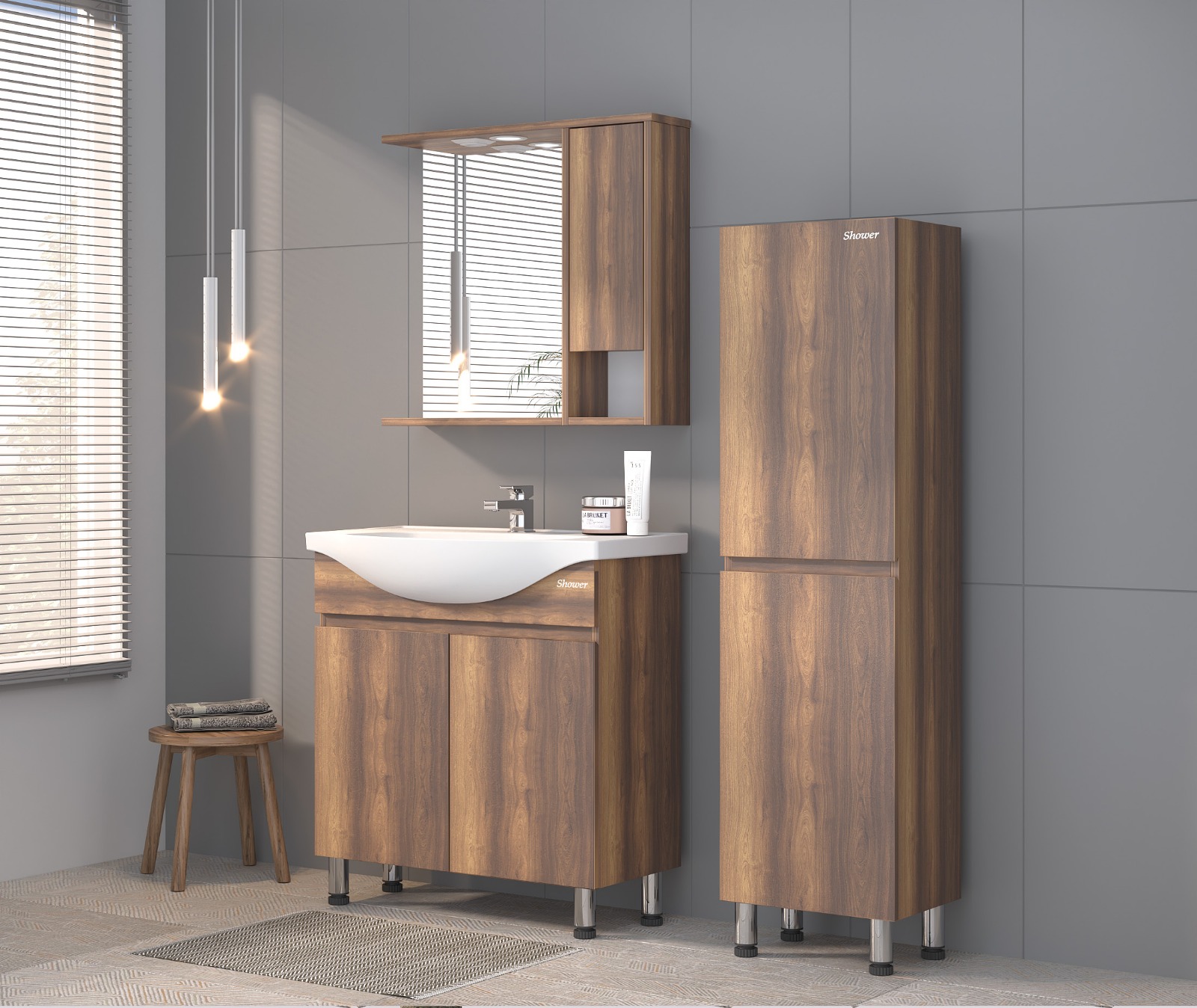 Melis Banyo Dolap Takımı