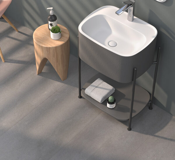 İron Banyo Dolap Takımı 55Cm (Raflı)