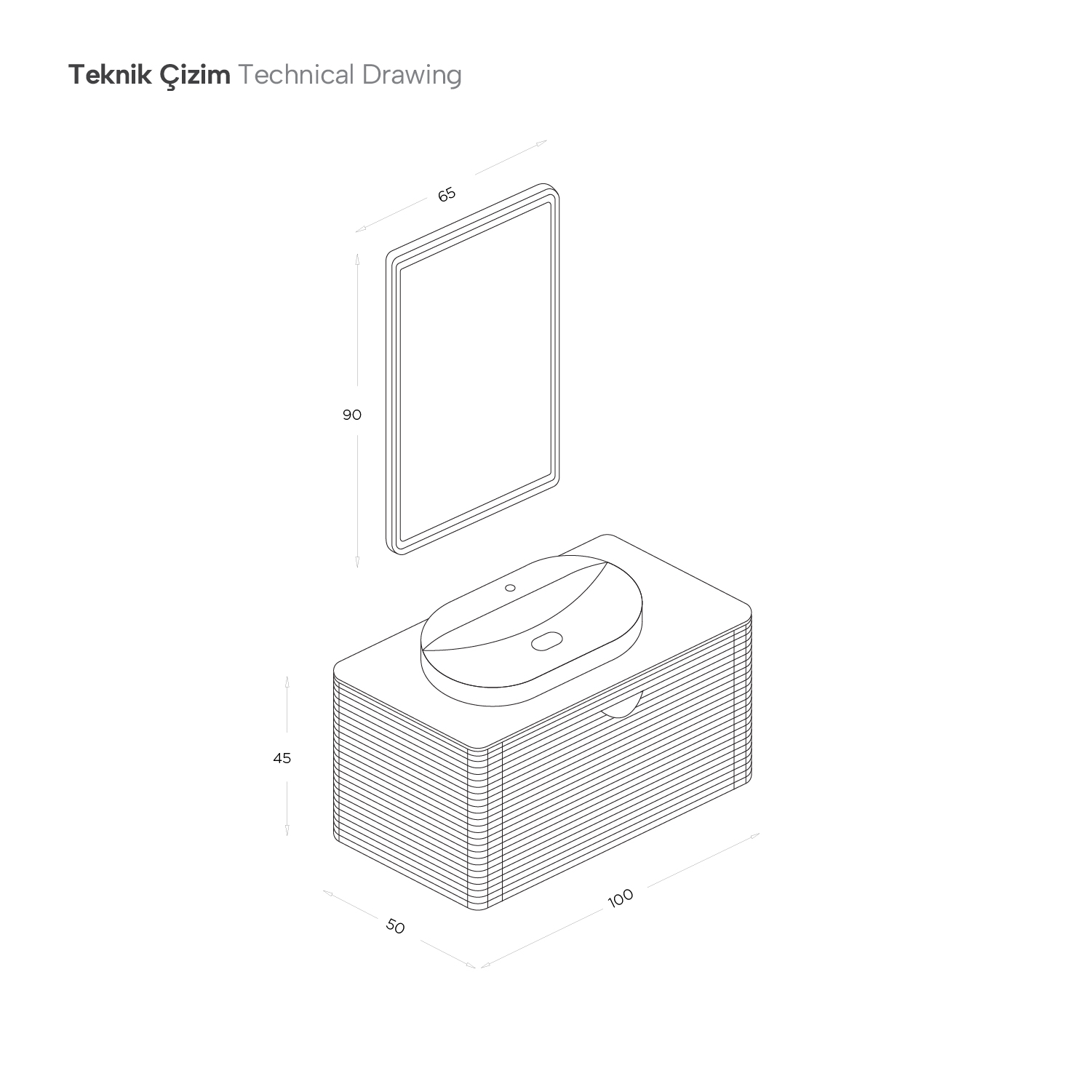 Sydney Banyo Dolap Takımı