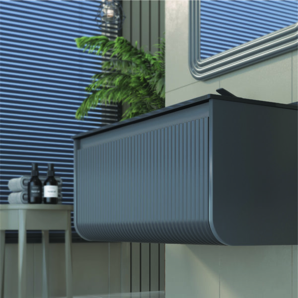 Petra Banyo Dolap Takımı 82 Cm (Cam Lavabolu)