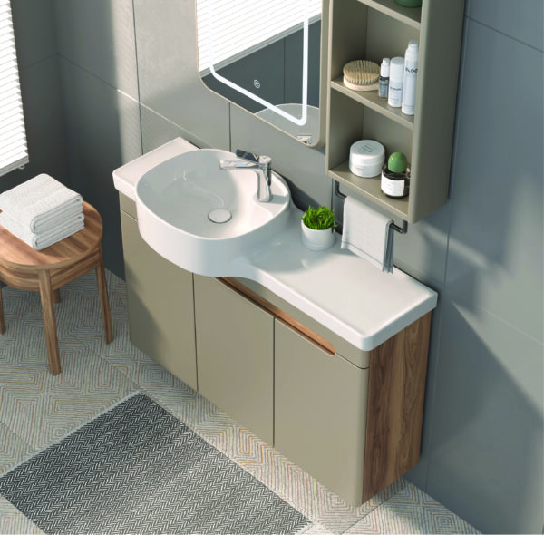 Serin Banyo Dolap Takımı 80Cm