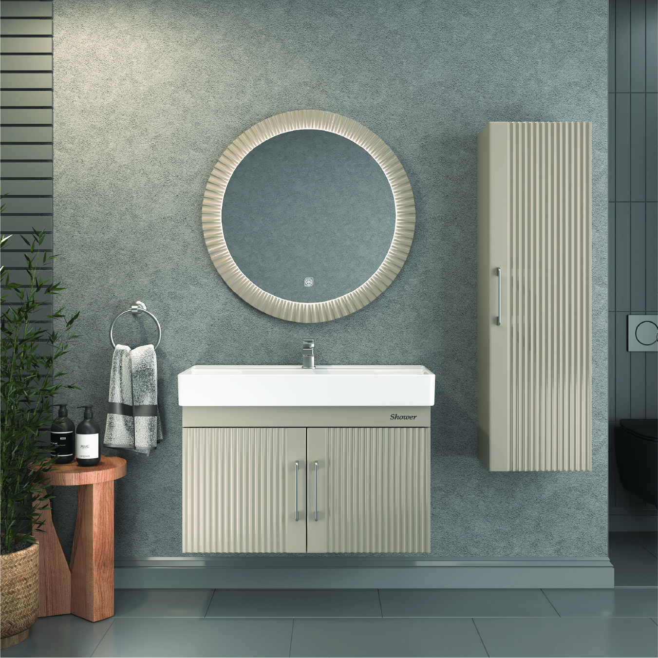 Area Banyo Dolap Takımı 100 Cm