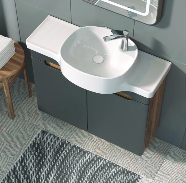 Serin Banyo Dolap Takımı 80Cm